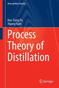 Cover of the book Process Theory of Distillation