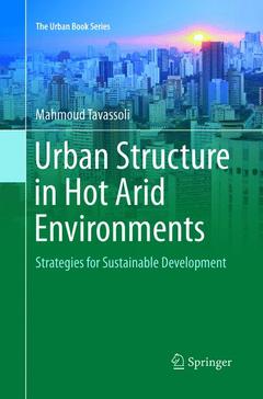 Couverture de l’ouvrage Urban Structure in Hot Arid Environments