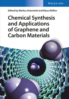 Couverture de l’ouvrage Chemical Synthesis and Applications of Graphene and Carbon Materials
