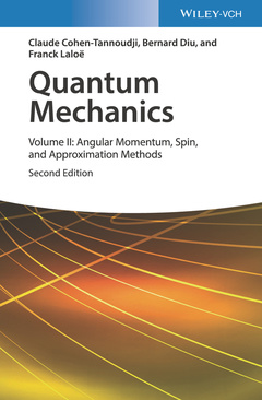 Couverture de l’ouvrage Quantum Mechanics, Volume 2