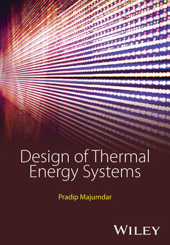 Couverture de l’ouvrage Design of Thermal Energy Systems