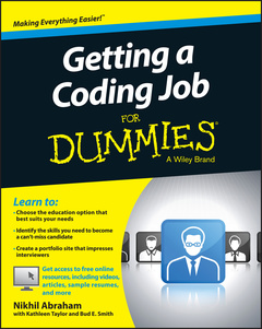 Couverture de l’ouvrage Getting a Coding Job For Dummies 