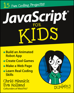 Couverture de l’ouvrage JavaScript For Kids For Dummies