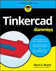 Cover of the book Tinkercad For Dummies