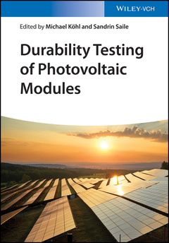 Couverture de l’ouvrage Weathering of PV Modules 