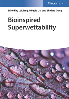 Couverture de l’ouvrage Bioinspired Superwettability, 3 Volumes