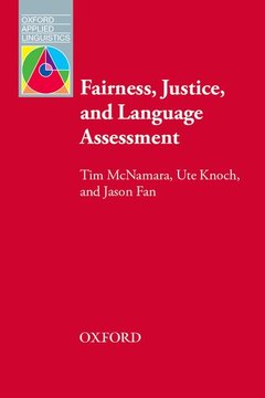Couverture de l’ouvrage Fairness, Justice and Language Assessment