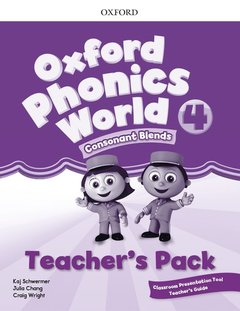Couverture de l’ouvrage Oxford Phonics World Refresh 4 Teachers Pack