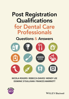Couverture de l’ouvrage Post Registration Qualifications for Dental Care Professionals