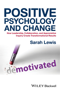 Couverture de l’ouvrage Positive Psychology and Change