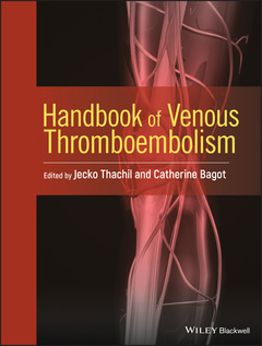 Couverture de l’ouvrage Handbook of Venous Thromboembolism
