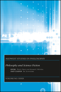 Cover of the book Philosophy and Science Fiction, Volume XXXIX