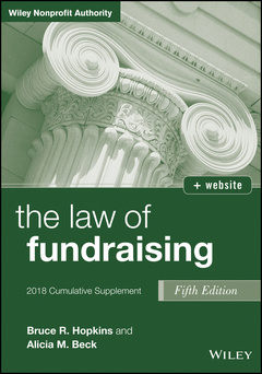 Couverture de l’ouvrage The Law of Fundraising, 2018 Cumulative Supplement 