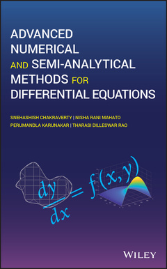 Couverture de l’ouvrage Advanced Numerical and Semi-Analytical Methods for Differential Equations