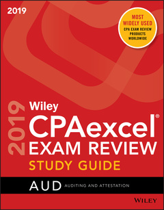 Couverture de l’ouvrage Wiley CPAexcel Exam Review 2019 Study Guide 