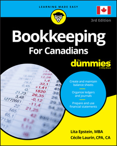 Couverture de l’ouvrage Bookkeeping For Canadians For Dummies