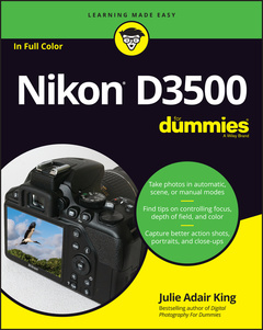 Couverture de l’ouvrage Nikon D3500 For Dummies