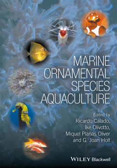 Couverture de l’ouvrage Marine Ornamental Species Aquaculture