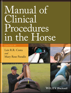 Couverture de l’ouvrage Manual of Clinical Procedures in the Horse