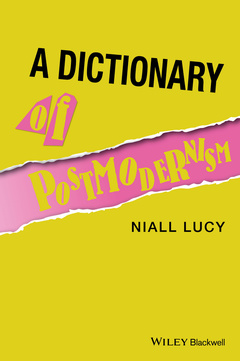 Couverture de l’ouvrage A Dictionary of Postmodernism