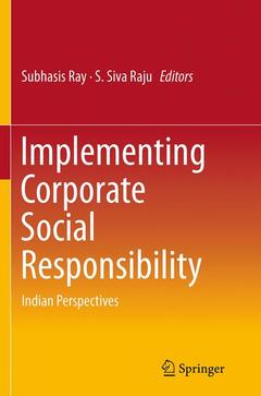 Couverture de l’ouvrage Implementing Corporate Social Responsibility