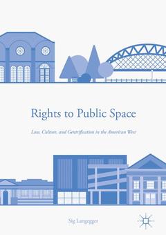 Couverture de l’ouvrage Rights to Public Space