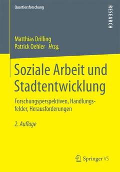 Couverture de l’ouvrage Soziale Arbeit und Stadtentwicklung