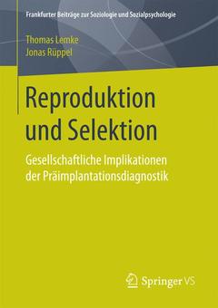 Cover of the book Reproduktion und Selektion