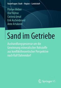 Couverture de l’ouvrage Sand im Getriebe