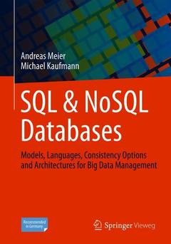 Couverture de l’ouvrage SQL & NoSQL Databases