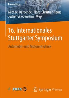 Couverture de l’ouvrage 16. Internationales Stuttgarter Symposium