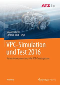 Couverture de l’ouvrage VPC - Simulation und Test 2016