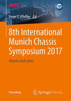 Couverture de l’ouvrage 8th International Munich Chassis Symposium 2017