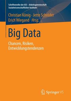 Couverture de l’ouvrage Big Data