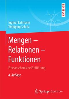 Couverture de l’ouvrage Mengen – Relationen – Funktionen