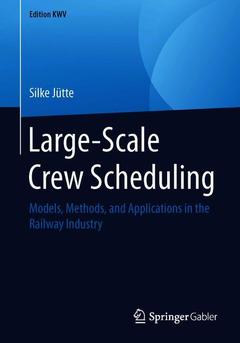 Couverture de l’ouvrage Large-Scale Crew Scheduling