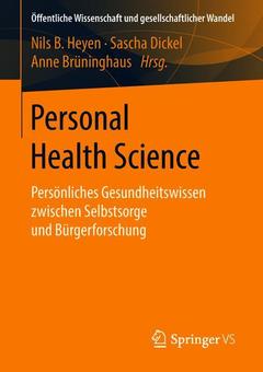 Couverture de l’ouvrage Personal Health Science