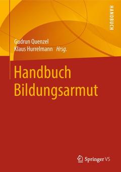 Couverture de l’ouvrage Handbuch Bildungsarmut