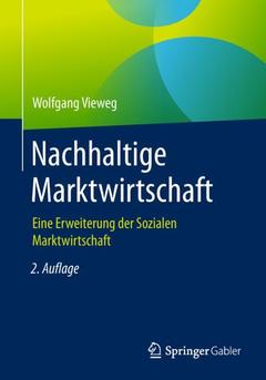 Couverture de l’ouvrage Nachhaltige Marktwirtschaft