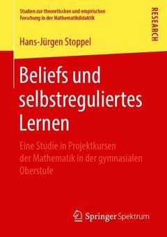 Couverture de l’ouvrage Beliefs und selbstreguliertes Lernen