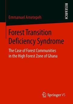 Couverture de l’ouvrage Forest Transition Deficiency Syndrome