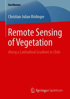 Couverture de l’ouvrage Remote Sensing of Vegetation