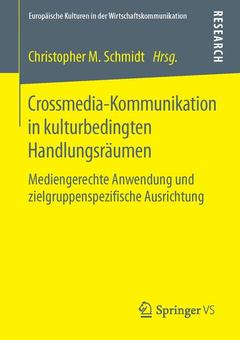 Couverture de l’ouvrage Crossmedia-Kommunikation in kulturbedingten Handlungsräumen