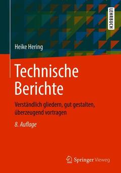 Couverture de l’ouvrage Technische Berichte