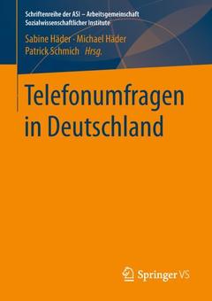 Couverture de l’ouvrage Telefonumfragen in Deutschland