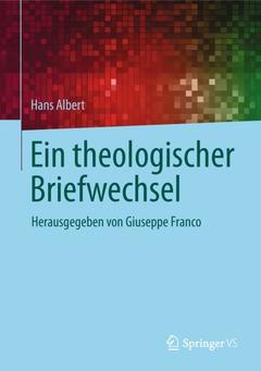 Couverture de l’ouvrage Ein theologischer Briefwechsel