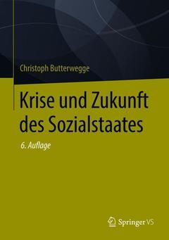 Couverture de l’ouvrage Krise und Zukunft des Sozialstaates