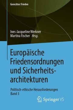 Couverture de l’ouvrage Europäische Friedensordnungen und Sicherheitsarchitekturen