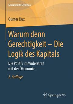 Couverture de l’ouvrage Warum denn Gerechtigkeit - Die Logik des Kapitals 