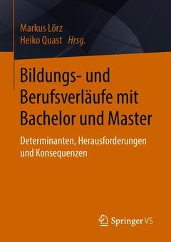 Couverture de l’ouvrage Bildungs- und Berufsverläufe mit Bachelor und Master